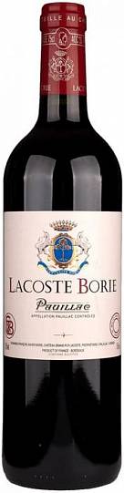 Вино Chateau  Lacoste-Borie Paulliac АОС  2015 750 мл