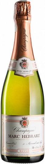 Шампанское Marc Hebrart Brut Rose Premier Cru Champagne 750 мл
