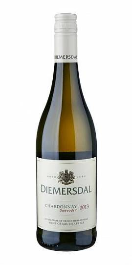Вино Diemersdal Chardonnay Unwooded Diemersdal Wines  2018 750 мл