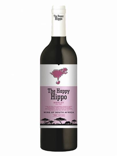 Вино Happy Hippo Merlot Хэппи Хиппо Мерло 750 мл