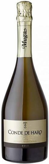 Игристое вино Muga Cava  Conde de Haro  Brut Rioja  2020 750 мл