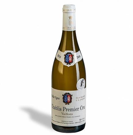 Вино Domaine Guy Robin AOC Chablis Premier Cru Vaillons Vieilles Vignes  2017 750 мл