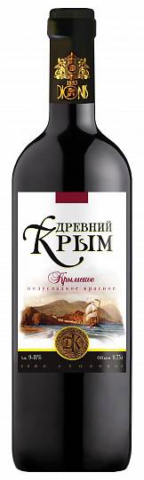 Вино  "Древний Крым Крымское" столовое полус