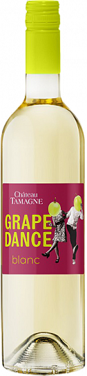 Вино  Chateau Tamagne Grape Dance Blanc  Шато Тамань Грэйп Дэнс  б