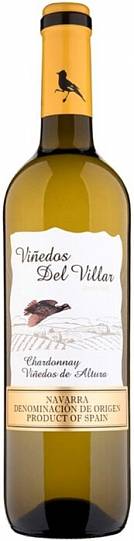 Вино  Vinedos del Villar  Chardonnay  Navarra DO  750 мл