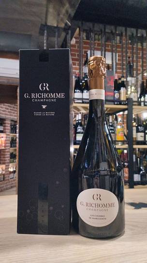Шампанское G.RICHOMME  Les Courbes de Marguerite gift box  750 мл 12%