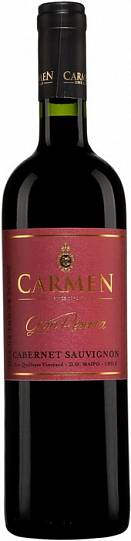 Вино Carmen  Gran Reserva  Cabernet Sauvignon  2018 750 мл 
