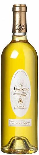 Вино Bernard Magrez Chateau Latrezotte Le Sauternes de ma Fille   2013 750 мл