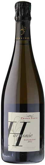 Шампанское Franck Pascal  Harmonie  Blanc de Noirs Champagne AOC  2011 750 мл