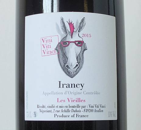 Вино  Vini Viti Vinci Les Vieilles Irancy  2015  750 мл