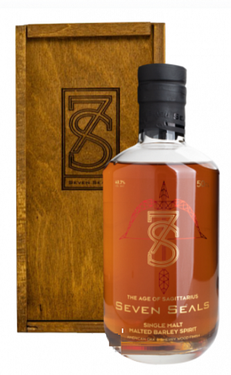 Виски Seven Seals Zodiac The Age of Sagittarius Single Malt Whisky 500 мл