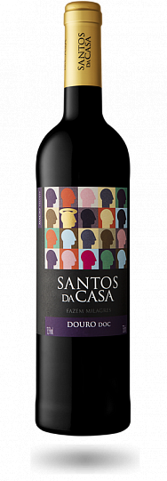 Вино  Santos&Seixo  Santos da Casa Tinto  DOC Douro  2015   750 мл