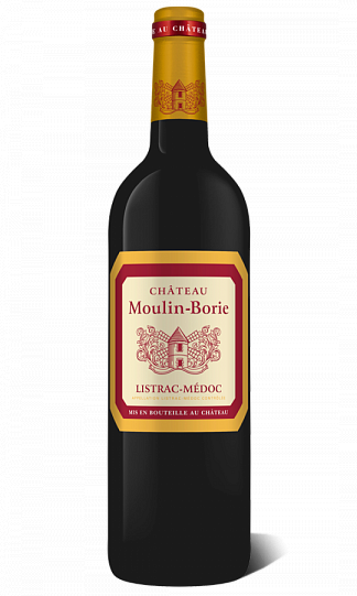 Вино Chateau Moulin Borie Listrac Medoc 2015 750 мл