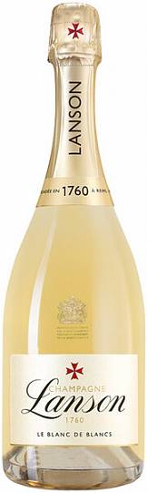 Шампанское Lanson Le Blanc de Blancs Brut Champagne AOC  2017 750 мл