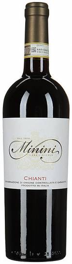 Вино Minini, Chianti DOCG Минини Кьянти  2018 375 мл
