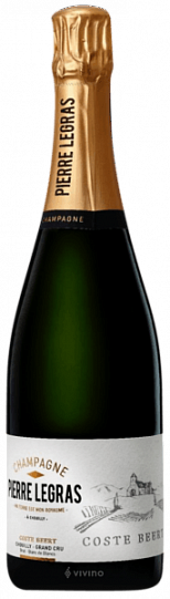 Шампанское  Pierre Legras Coste Beert Grand Cru Chouilly Blanc de Blancs  2020 7
