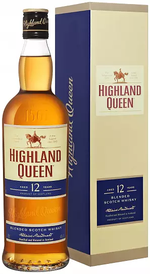 Виски Highland Queen 12 Y.O. gift box  700 мл