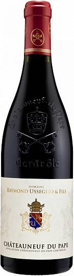 Вино DOMAINE RAYMOND USSEGLIO  Chateauneuf du Pape" AOC Rouge  2017 1500 мл