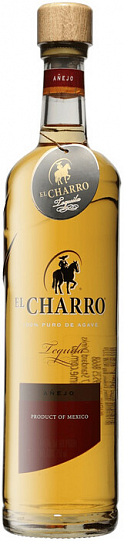 Текила El Charro Premium Anejo 100% Puro de Agave 750 мл