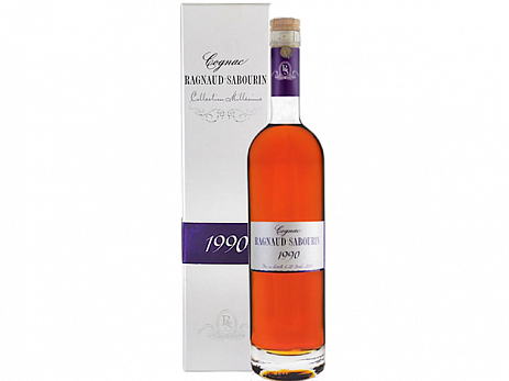 Коньяк  Ragnaud Sabourin Grand Champagne 1 Cru Millesime 1990 gift box  700 мл