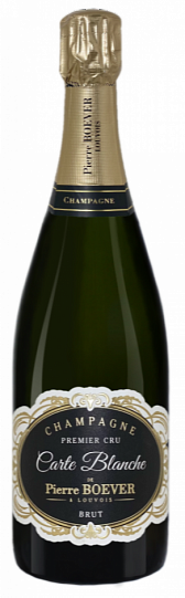 Шампанское   PIERRE BOEVER Cuvée Carte Blanche 1er Cru  Brut   750 мл 12,5%