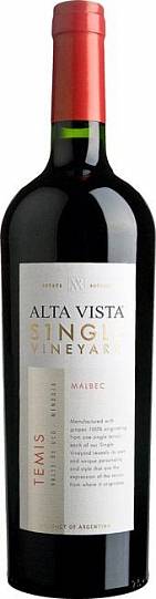Вино Alta Vista Single Vineyard Temis Malbec  2015 750 мл