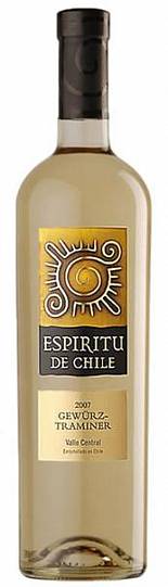 Вино Aresti  Espiritu De Chile Gewürztraminer white dry 750 мл