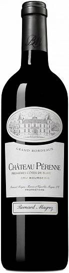 Вино Chateau Perenne Rouge Premieres Cotes de Blaye AOC  2014 750 мл