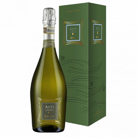 Игристое вино Bosio Asti Millesimato gift box  2019  750 мл