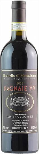Вино Le Ragnaie Ragnaie V.V. Brunello di Montalcino DOCG 2017 750 мл 14,5%