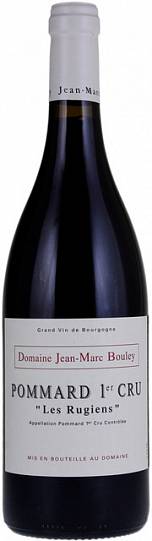 Вино Domaine Jean-Marc Bouley Pommard 1er Cru Les Rugiens AOC  2017 750 мл