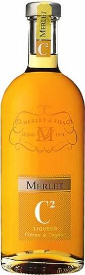 Ликер Merlet  "C2" Citron  & Cognac 700 мл