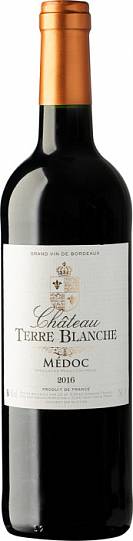 Вино Chateau Terre Blanche  Medoc АОC  2016  750 мл