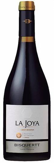 Вино Bisquertt La Joya Gran Reserva Pinot Noir DO  2017 750 мл
