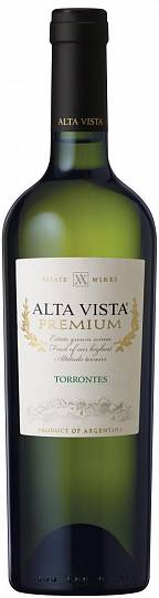 Вино Alta Vista  Torrontes Premium  white dry  2019 750 мл