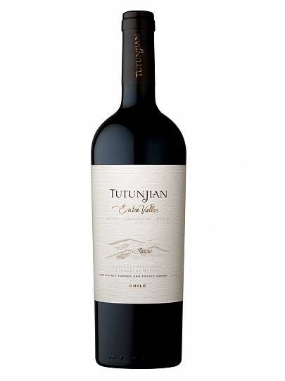 Вино Tutunjian Entre Valles Тутунжан Энтри Вэлли 2016 750 мл