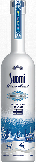 Водка Suomi Winter Award  700 мл