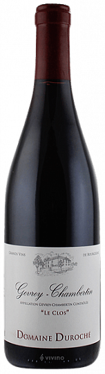 Вино Domaine Duroché Gevrey-Chambertin Le Clos  2017 750 мл 14%