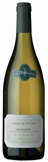 Вино La Chablisienne Chablis Premier Cru AOC Beauroy   2016 750 мл
