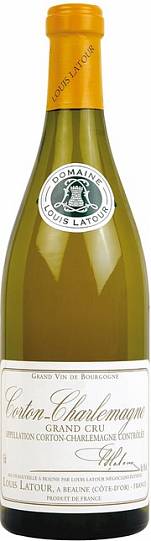 Вино Louis Latour  Corton-Charlemagne Grand Cru  Луи Латур  Кортон-Ша