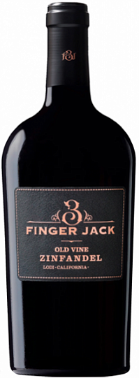 Вино Three Finger Jack Old Vine Zinfandel Три Фингер Джек Олд Вайн