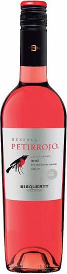 Вино Bisquertt Petirrojo Reserva Rose Colchagua Valley DO  2018 750 мл