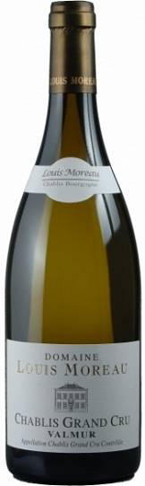 Вино Domaine Louis Moreau Chablis  Grand Cru "Valmur"   2019 750 мл