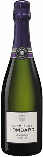 Шампанское Champagne Lombard Brut Nature Grand Cru 2015 750 мл 12,5%