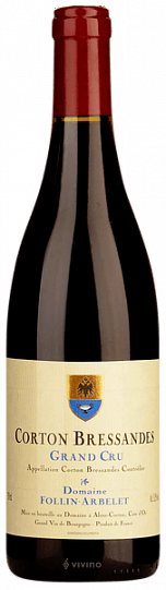 Вино Domaine Follin-Arbelet Corton Bressandes Grand Cru   2017 750 мл 13,5%