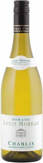Вино Domaine Louis Moreau Chablis  2018  375 мл