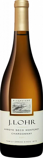 Вино J. Lohr  Riverstone Chardonnay Arroyo Seco AVA  2021 750 мл 14%