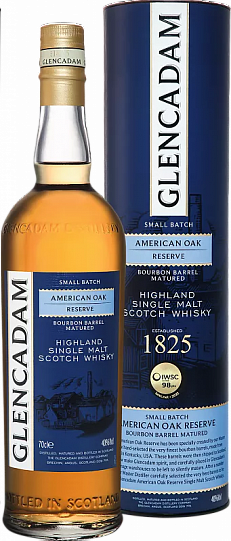 Виски Glencadam American Oak Reserve Bourbon Barrel Matured Highland Single Malt Scot
