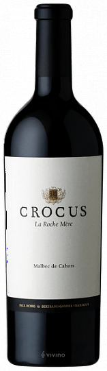Вино   Crocus La Roche Mère    Malbec  de Cahors   Крокус  Ля Рош Мер  
