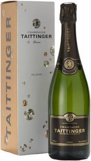 Шампанское Taittinger Brut Millesime gift box  2014 750 мл 